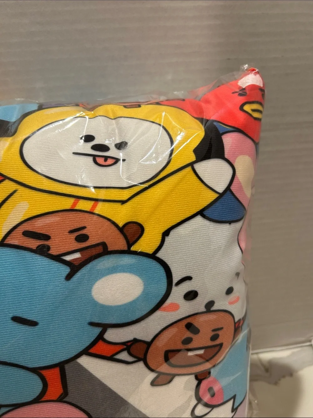 BTS BT21 Character Decorative Pillow - Multicolor